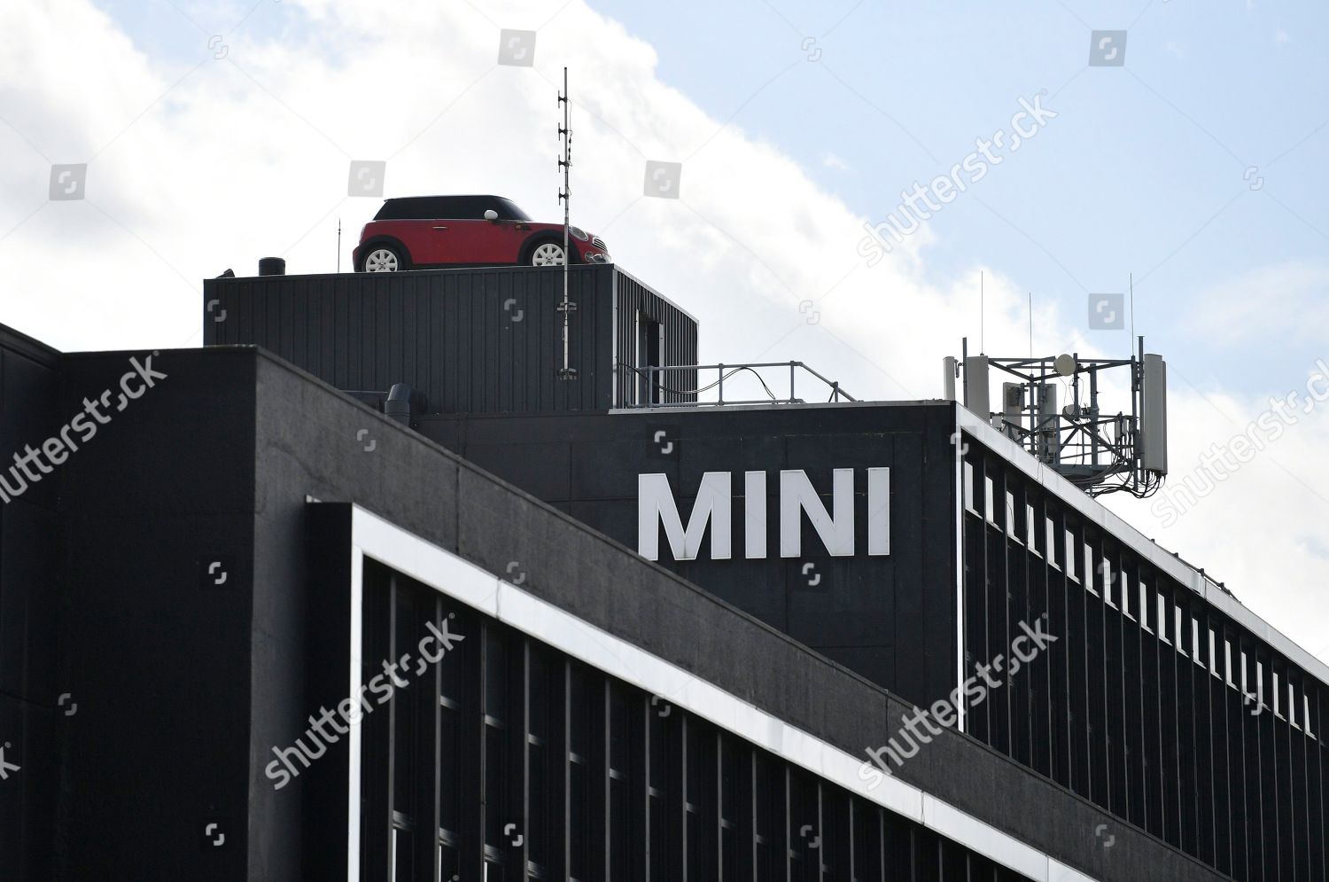 View Bmw Mini Factory Cowley Oxford Britain Editorial Stock Photo