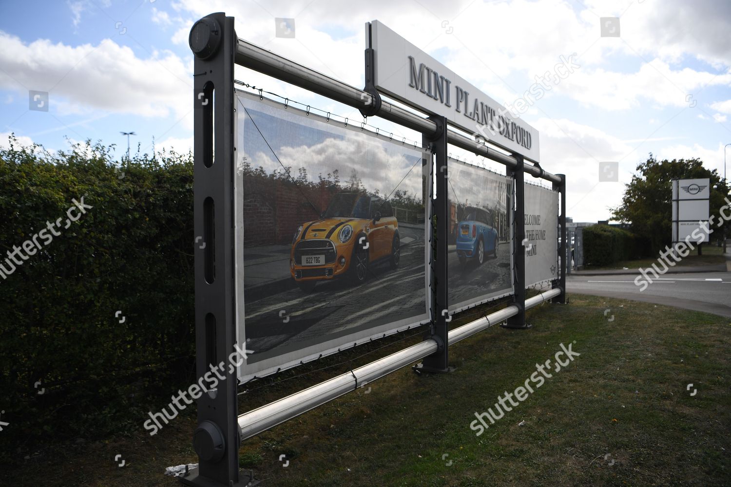View Signs Outside Bmw Mini Factory Cowley Editorial Stock Photo