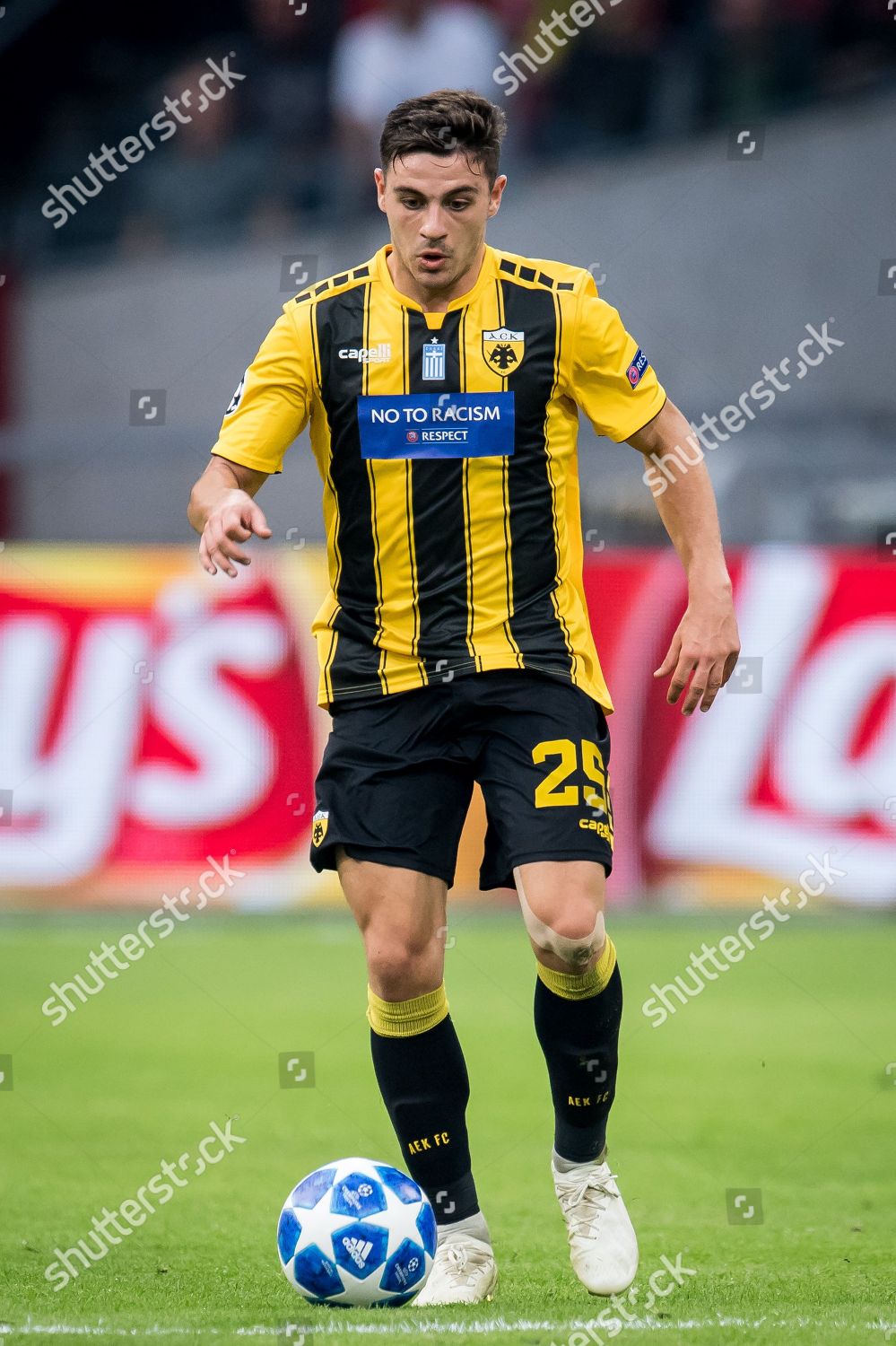 Kostas Galanopoulos Aek Athens Editorial Stock Photo Stock Image