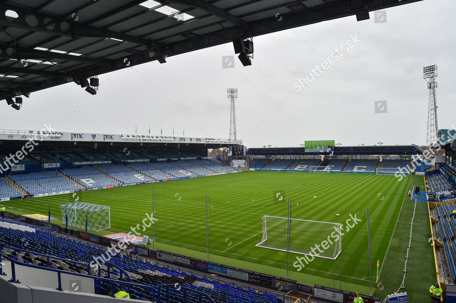 Fratton Park General Stadium View During Editorial Stock Photo - Stock ...