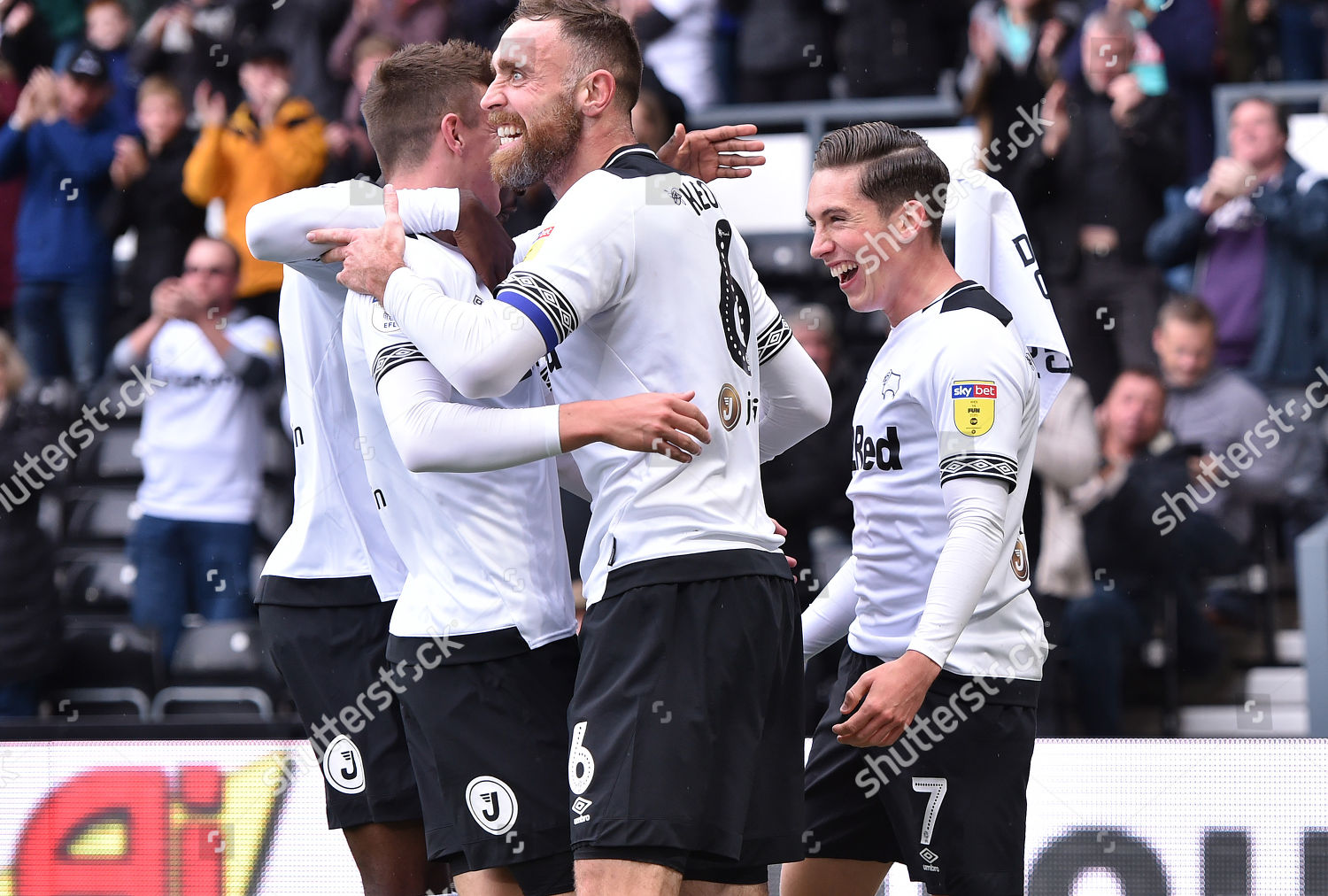 Harry Wilson Derby County Celebrates Scoring Editorial Stock Photo ...