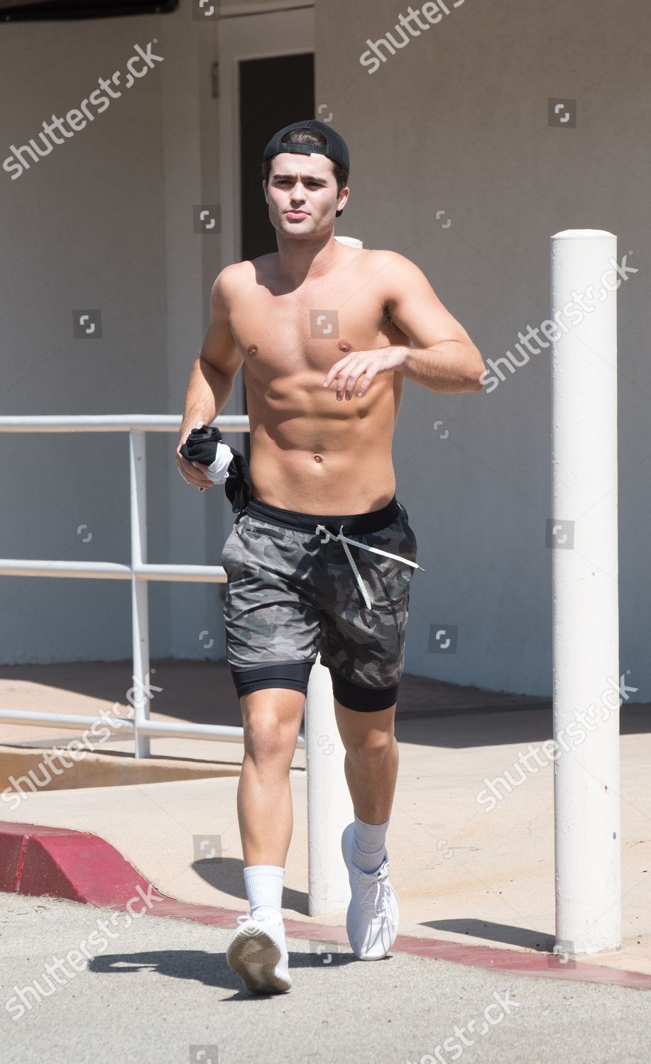 Spencer Boldman Spotted Shirtless After Work Editorial Stock Photo Stock Image Shutterstock