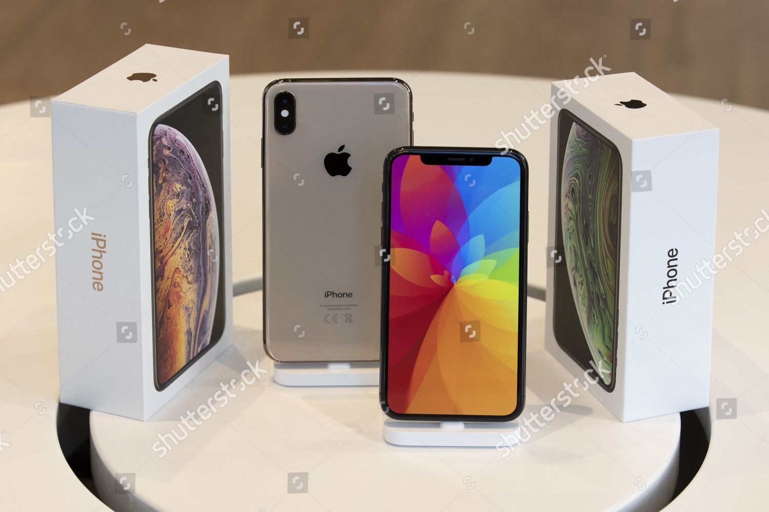 Iphone Xs Max Iphone Xs Box Editorial Stock Photo - Stock Image