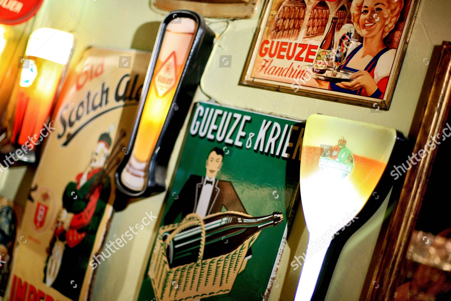 Delirium Tremens Bar Brussels Belgium Editorial Stock Photo Stock