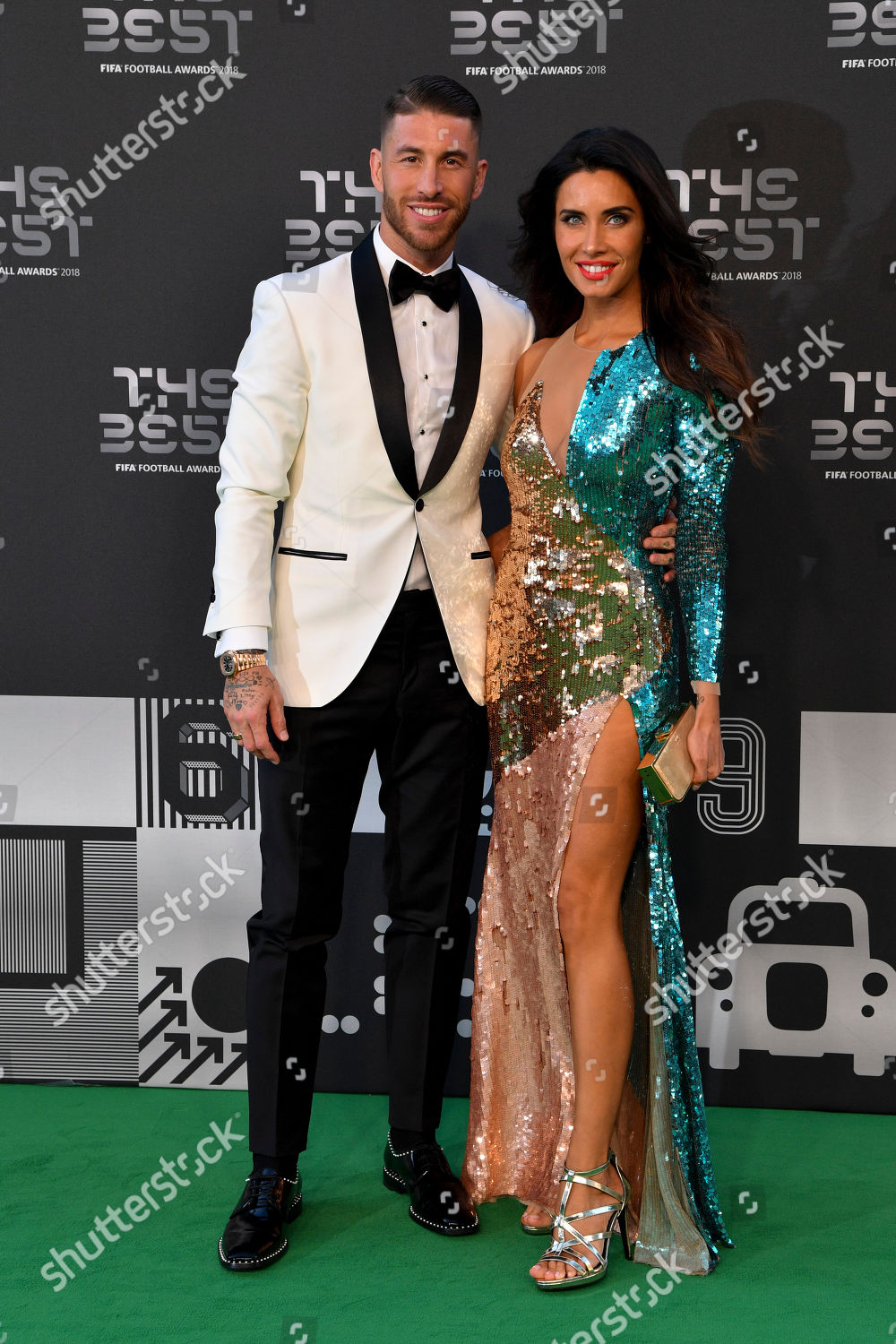 Sergio Ramos His Wife Pilar Rubio Editorial Stock Photo Stock Image Shutterstock