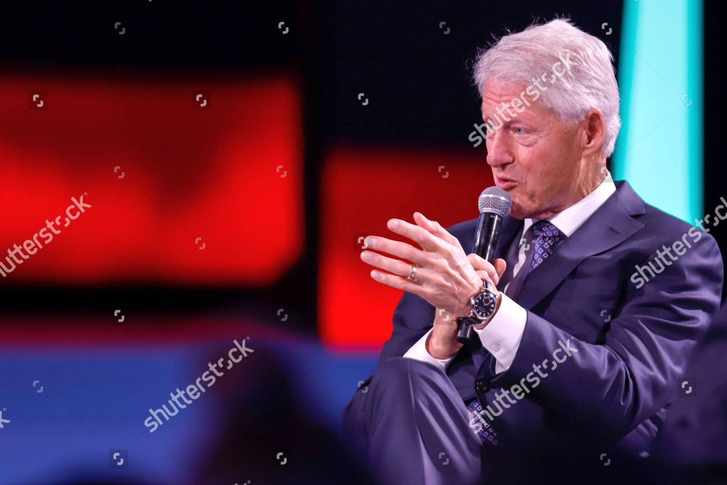 Bill Clinton Former President United States Editorial Stock Photo ...