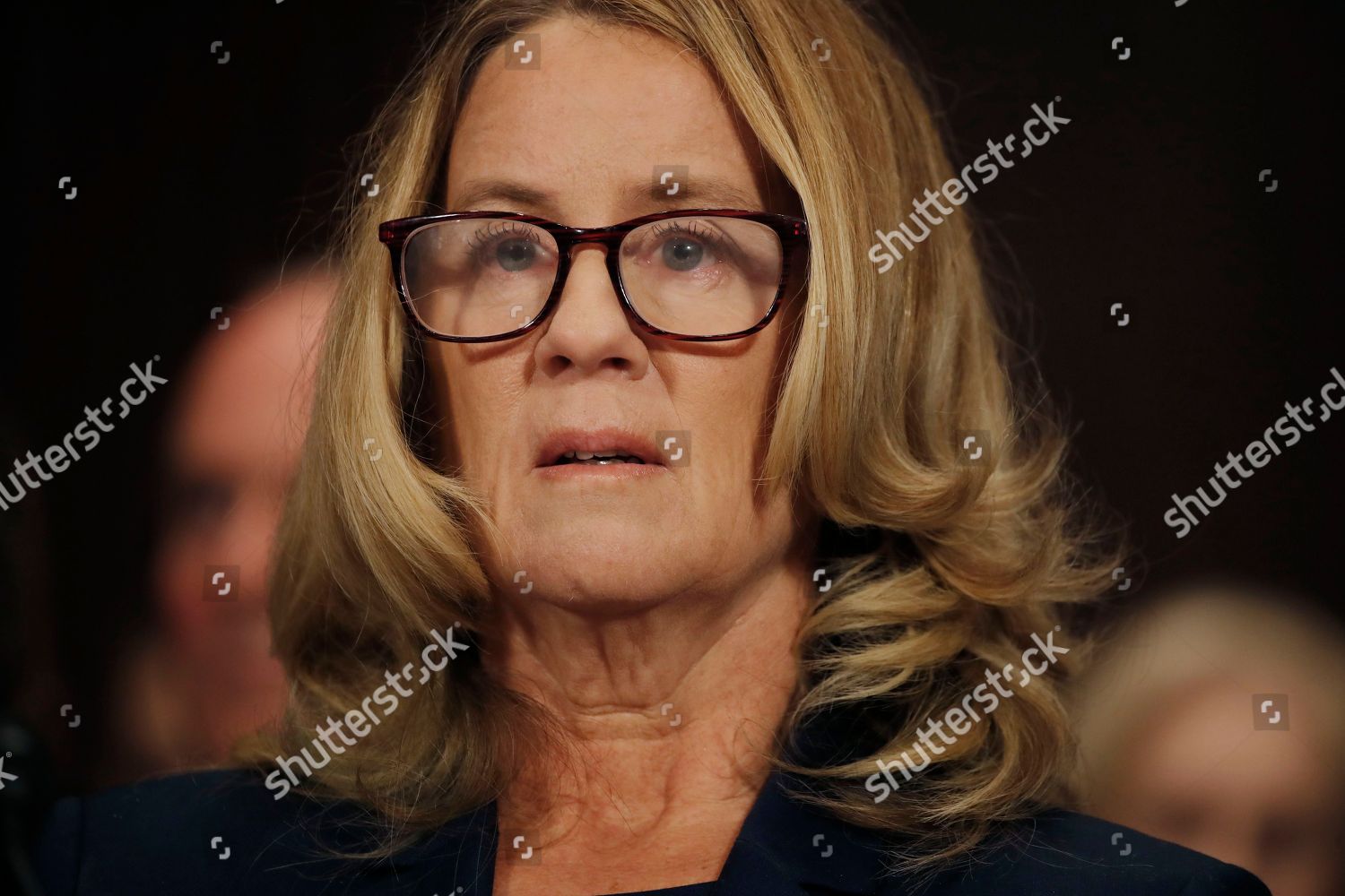 Professor Christine Blasey Ford Editorial Stock Photo Stock Image