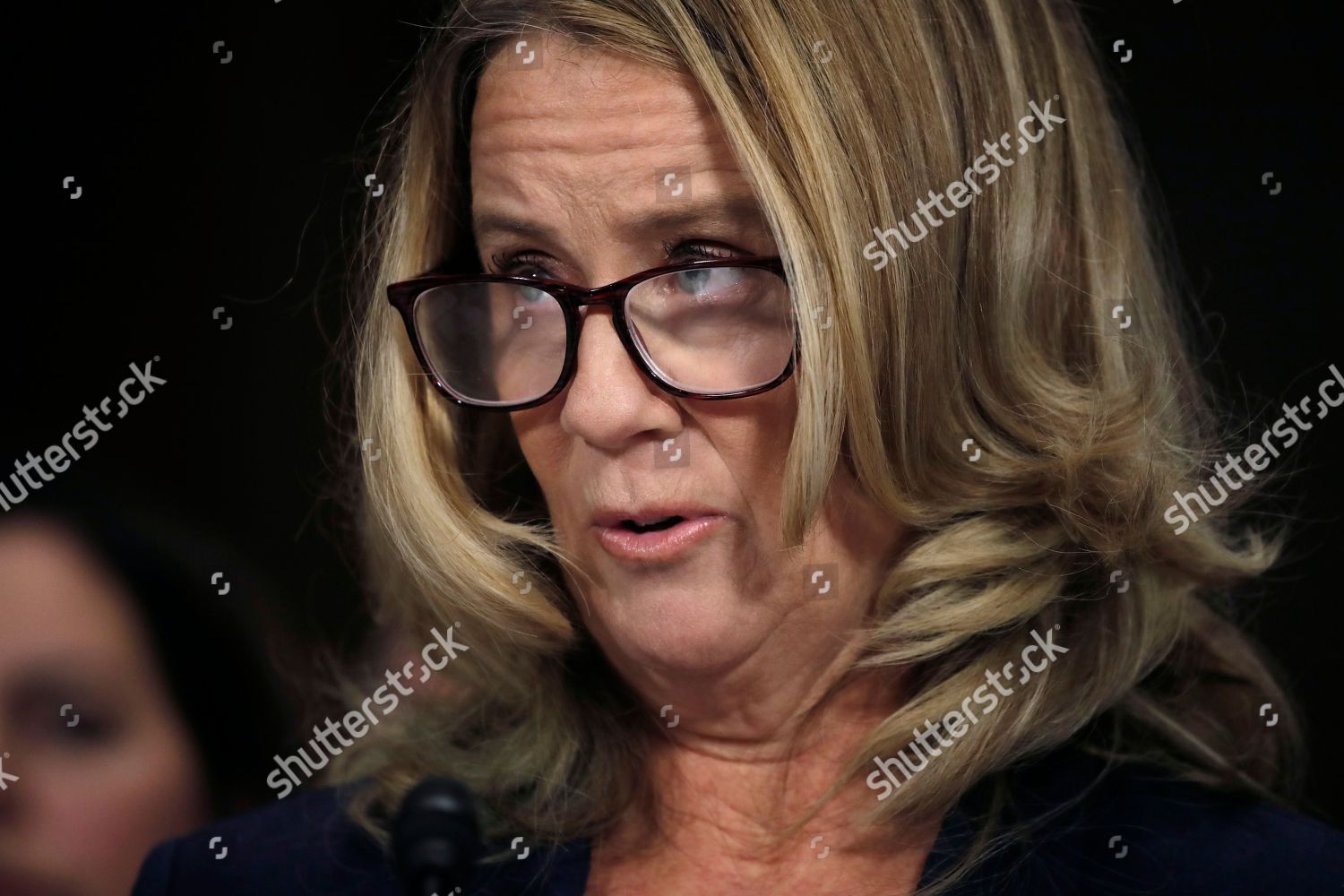 Professor Christine Blasey Ford Editorial Stock Photo Stock Image