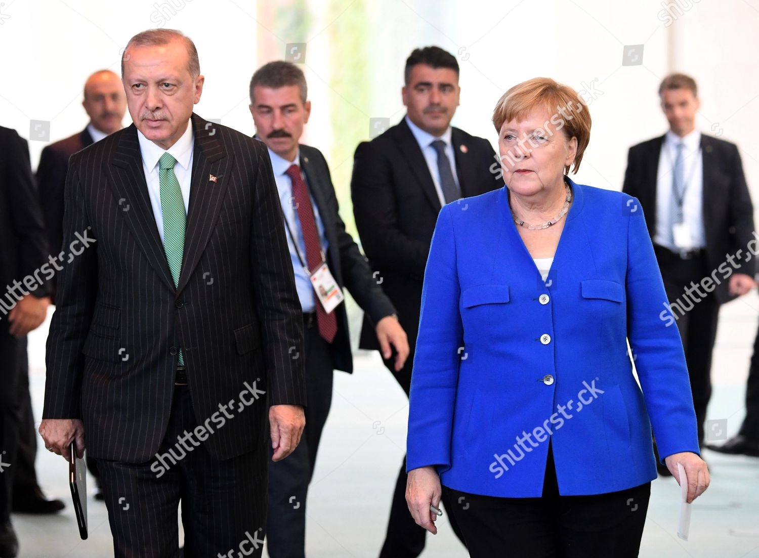 Turkish President Recep Tayyip Erdogan L German Editorial Stock Photo Stock Image Shutterstock