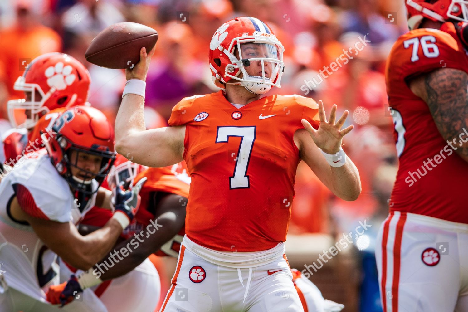 Clemson Tigers Quarterback Chase Brice 7 During Editorial