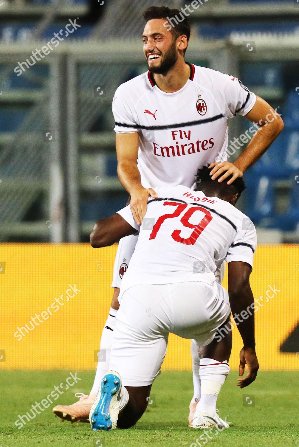 Milans Franck Kessie Bottom Celebrates His Teammate Editorial Stock Photo Stock Image Shutterstock