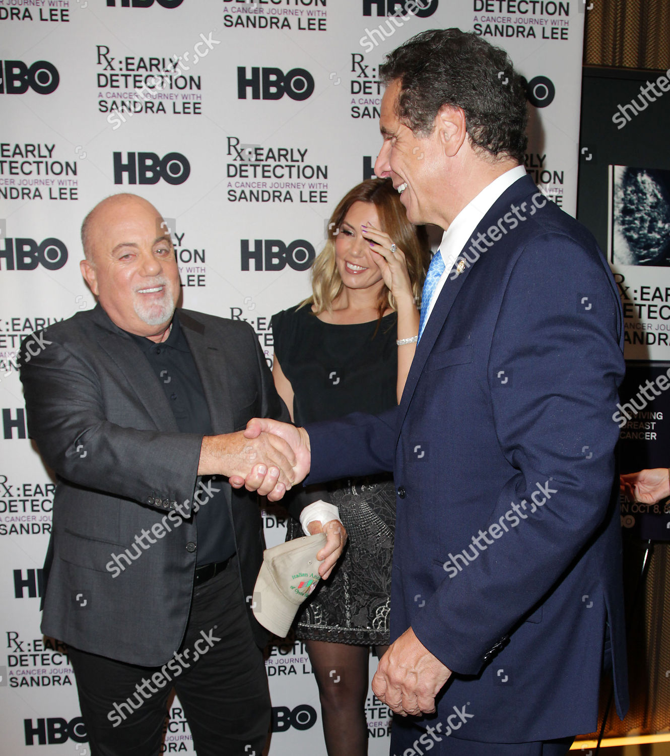Billy Joel Alexis Roderick Andrew Cuomo Editorial Stock Photo - Stock