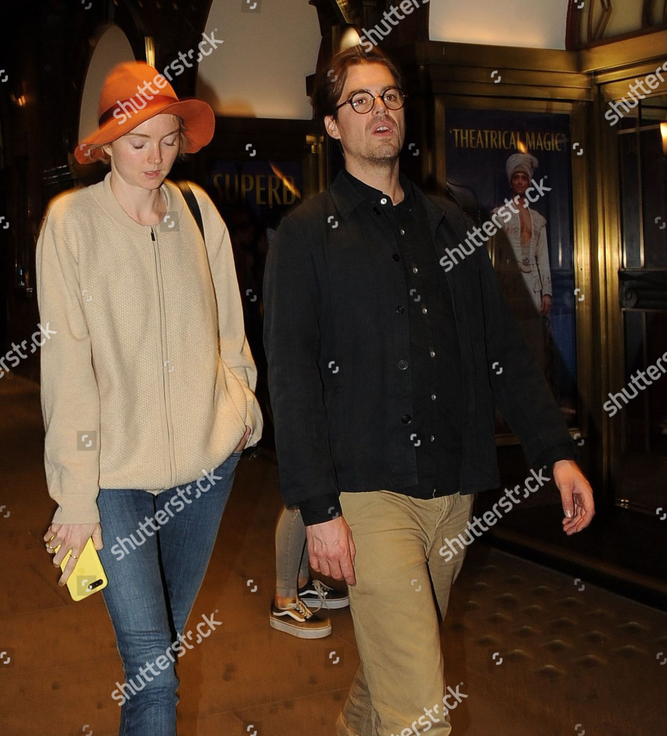 Lily Cole Boyfriend Kwame Ferreira Redaktionelles Stockfoto Stockbild Shutterstock