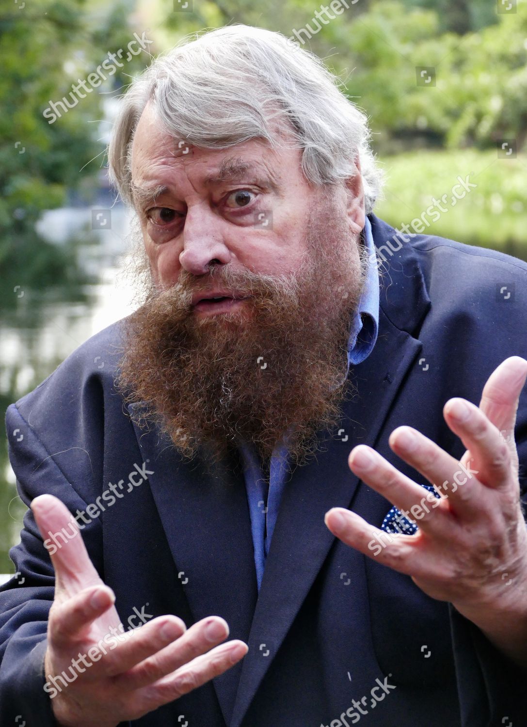 Brian Blessed Launches New Bar Menu Editorial Stock Photo - Stock Image