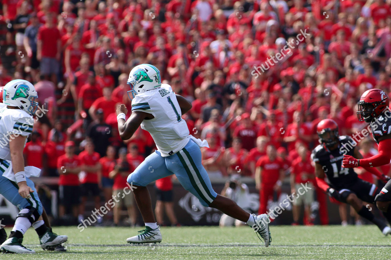 Tulane Green Wave Qb Jonathan Banks Editorial Stock Photo - Stock Image ...