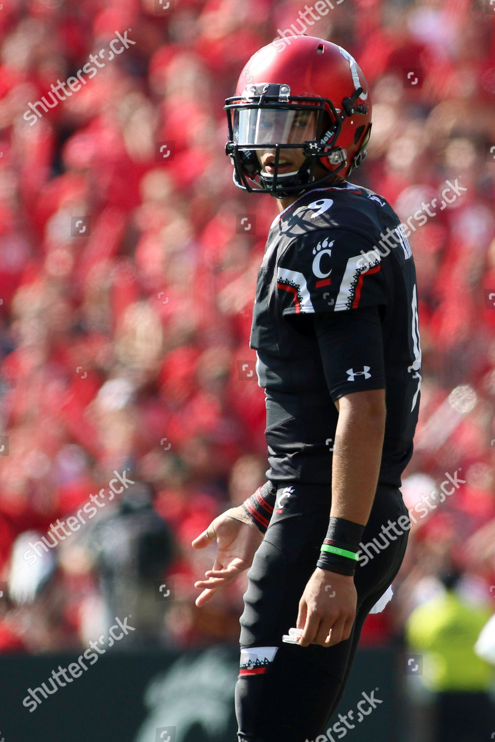 Cincinnati Bearcats Qb Desmond Ridder During – Photo éditoriale de stock –  Image de stock