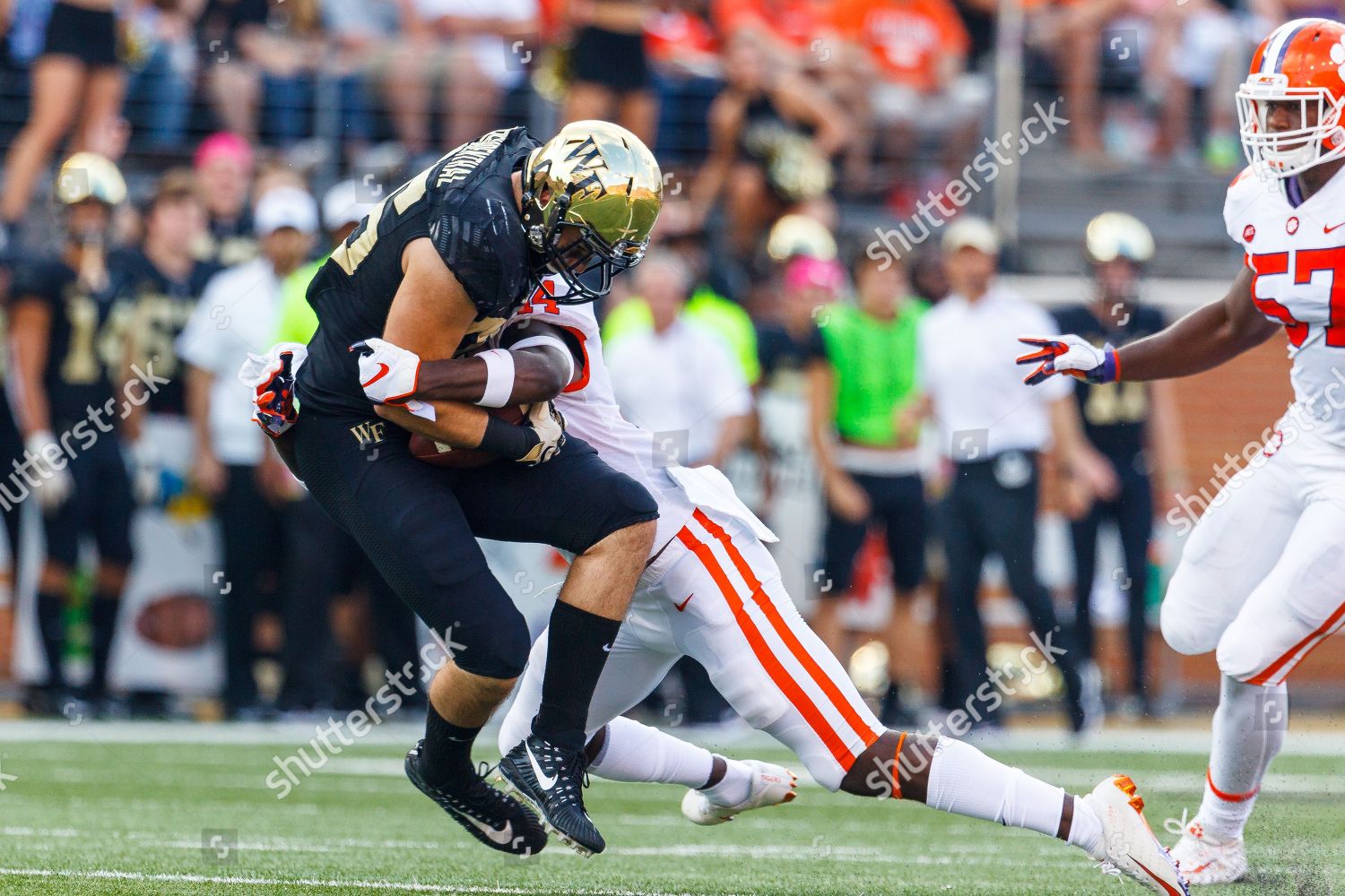 Wake Forest Demon Deacons Tight End Jack Editorial Stock Photo