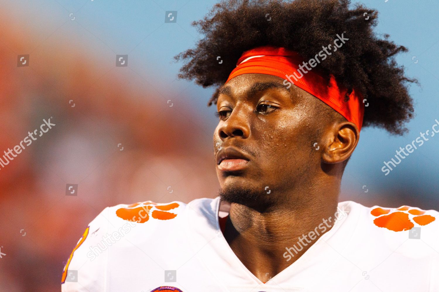 Clemson Tigers Wide Receiver Justyn Ross 8 Editorial Stock Photo