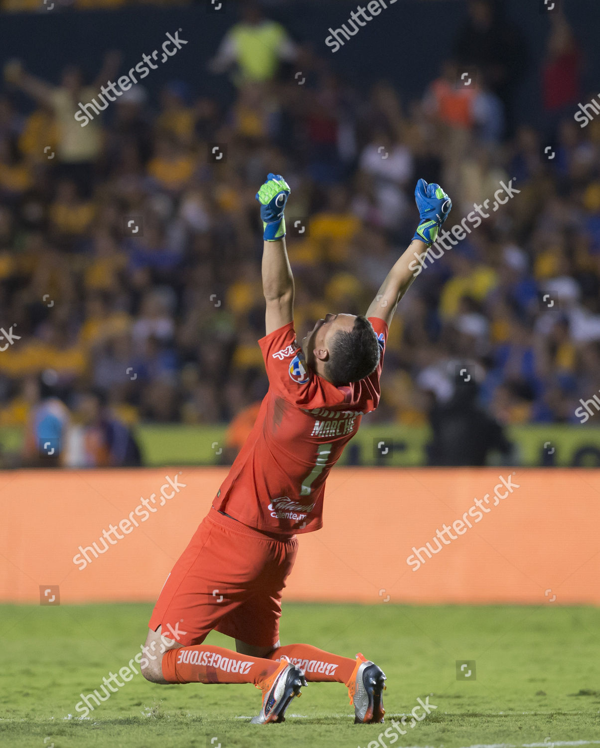 Agustin Marchesin Club America Celebrates Goal Editorial Stock Photo -  Stock Image | Shutterstock