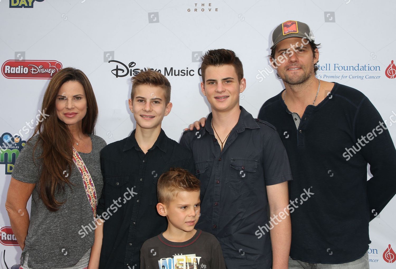 Kristoffer Polaha Julianne Morris Micah Polaha Editorial Stock Photo ...