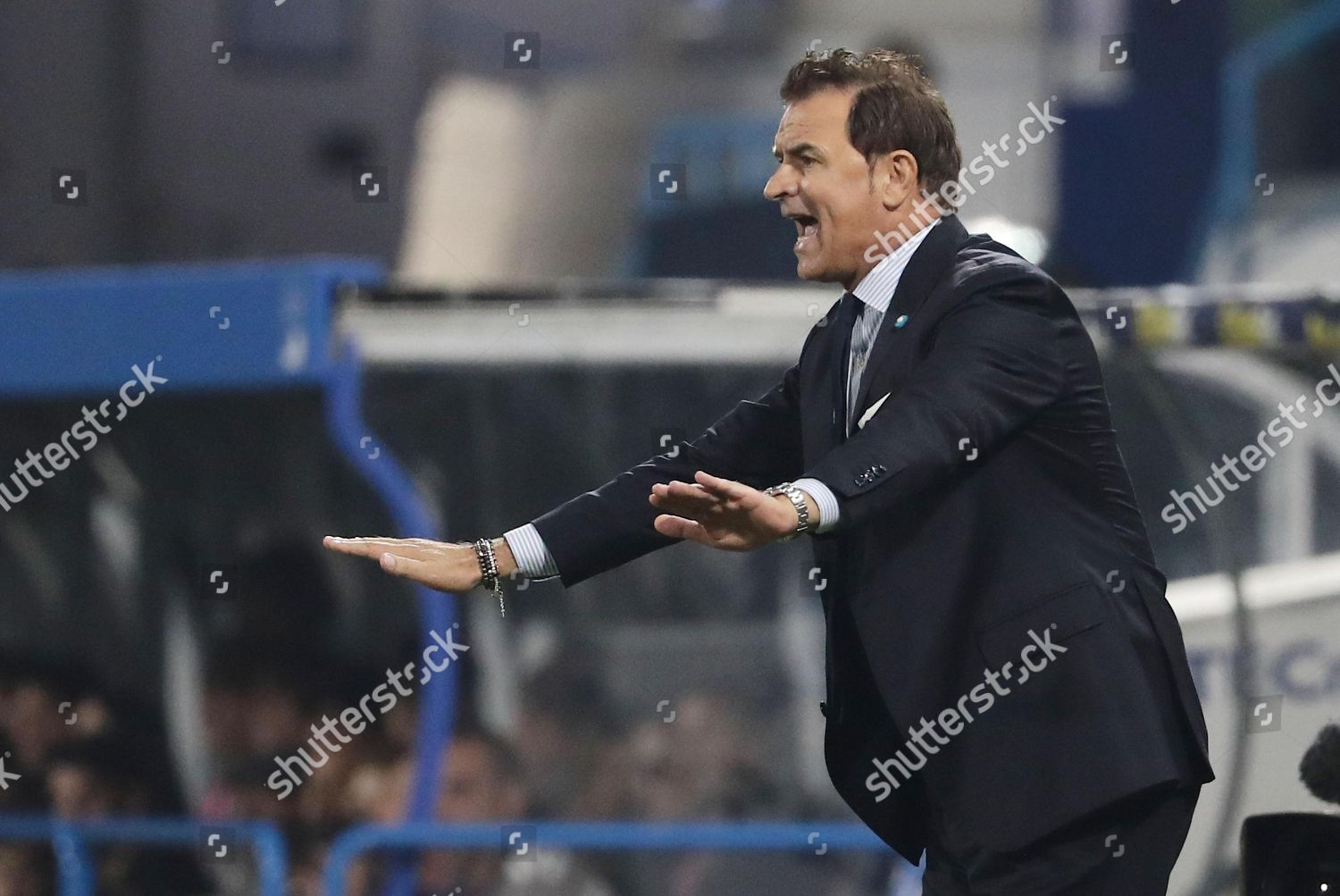 Spals Head Coach Leonardo Semplici During Editorial Stock Photo Stock Image Shutterstock