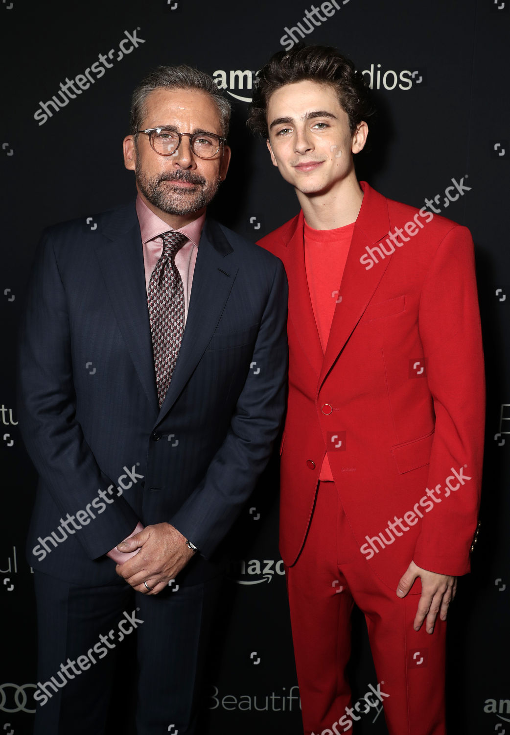 Steve Carell Timothee Chalamet Editorial Stock Photo - Stock Image ...