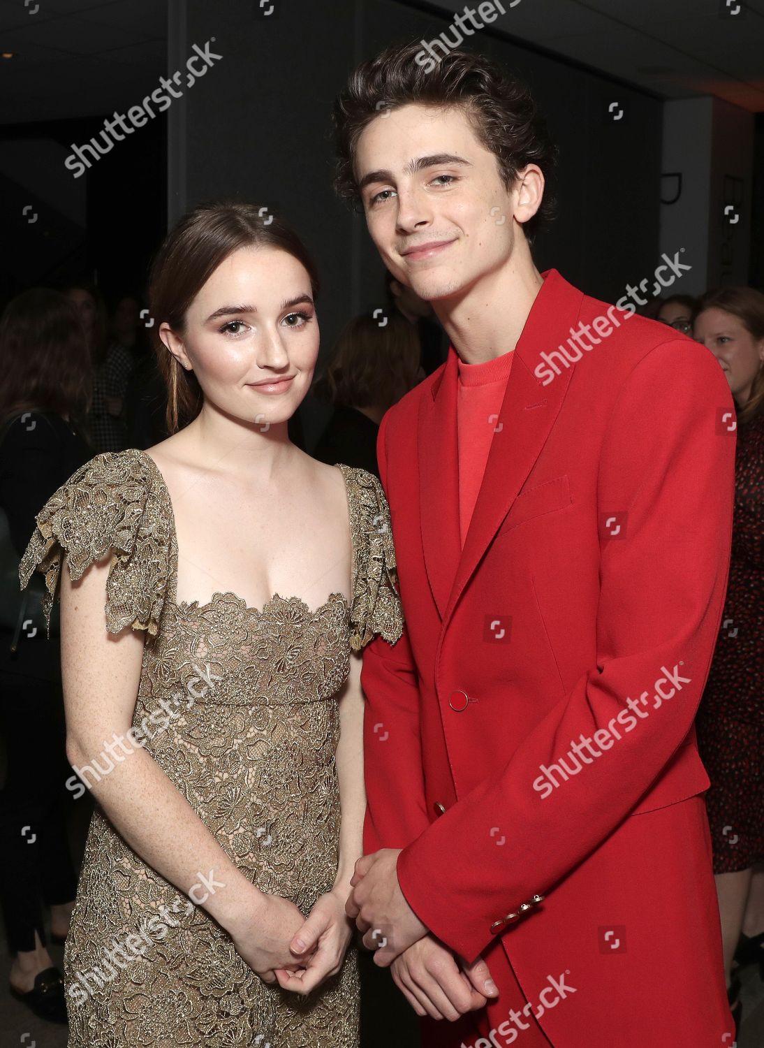 Kaitlyn Dever Timothee Chalamet Editorial Stock Photo - Stock Image ...