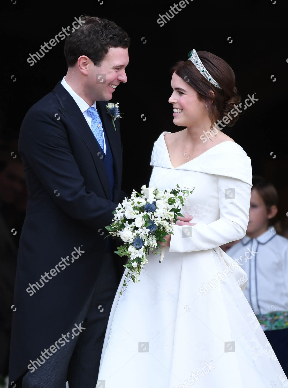 Princess Eugenie Jack Brooksbank Editorial Stock Photo - Stock Image ...