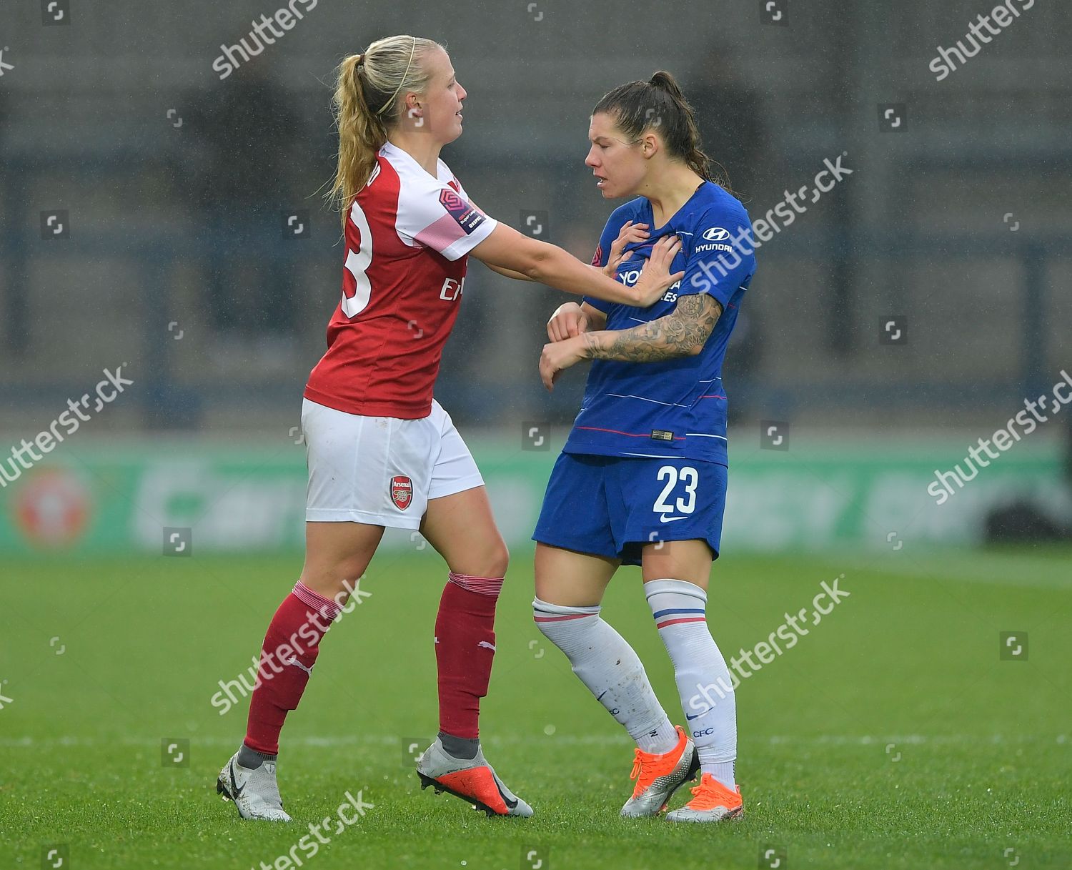 Beth Mead Arsenal Women Ramona Bachmann Chelsea Redaktionelles Stockfoto Stockbild Shutterstock