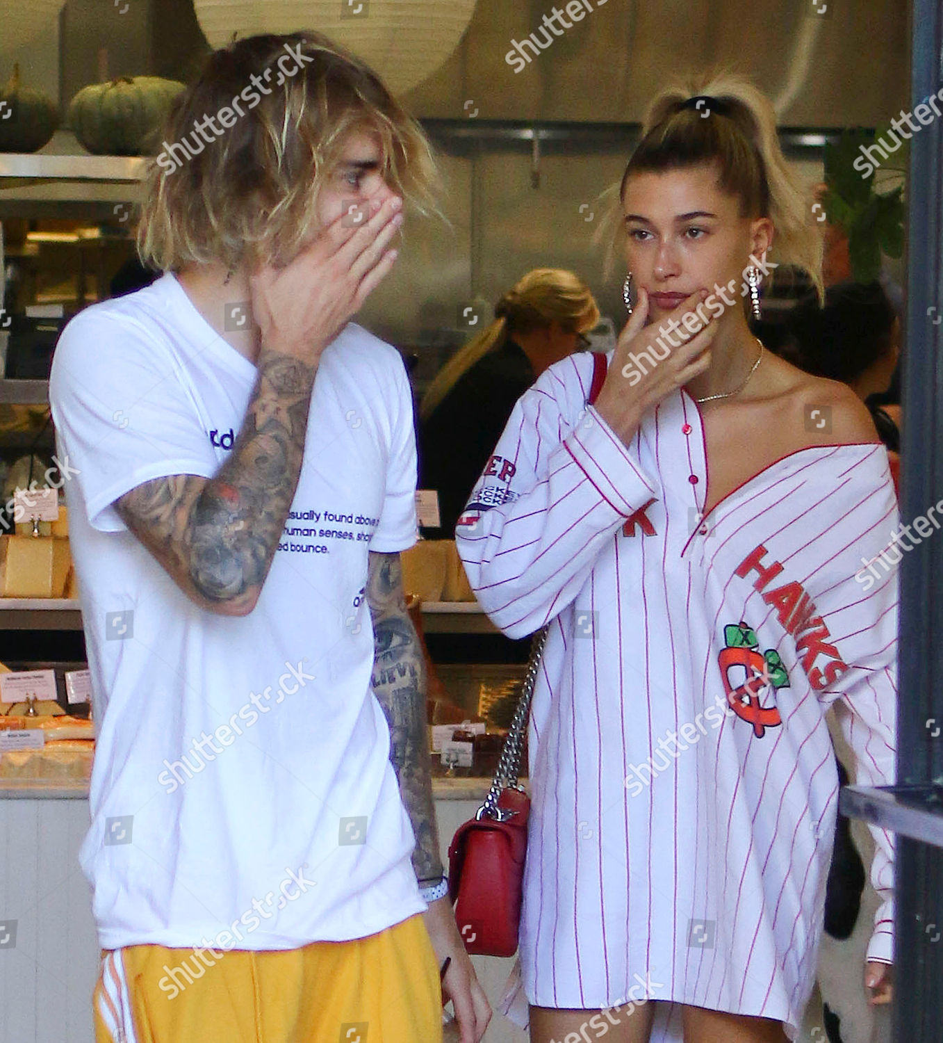 Justin Bieber Hailey Baldwin Editorial Stock Photo Stock