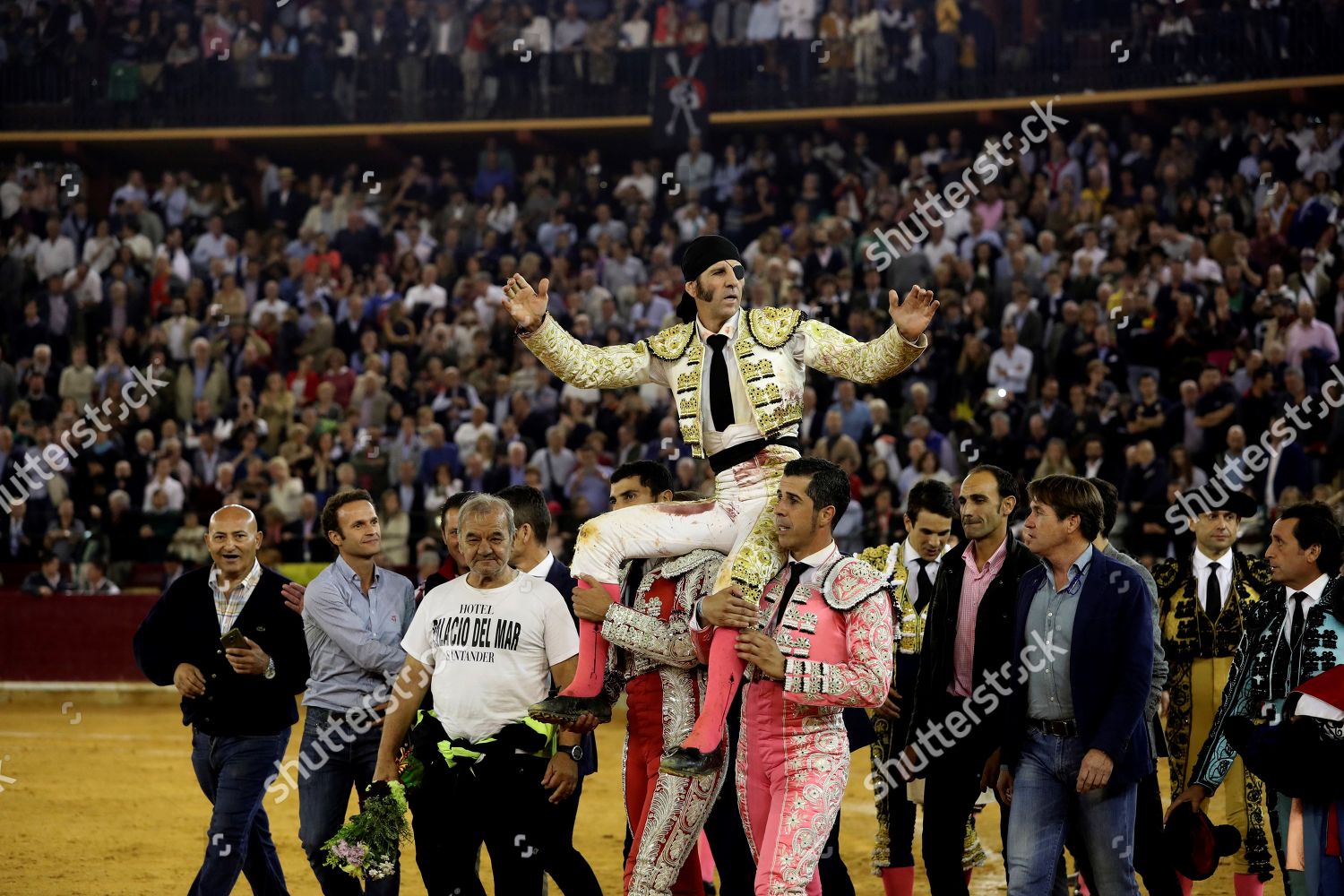 Spanish Bullfighter Juan Jose Padilla Carried On Editorial Stock Photo Stock Image Shutterstock