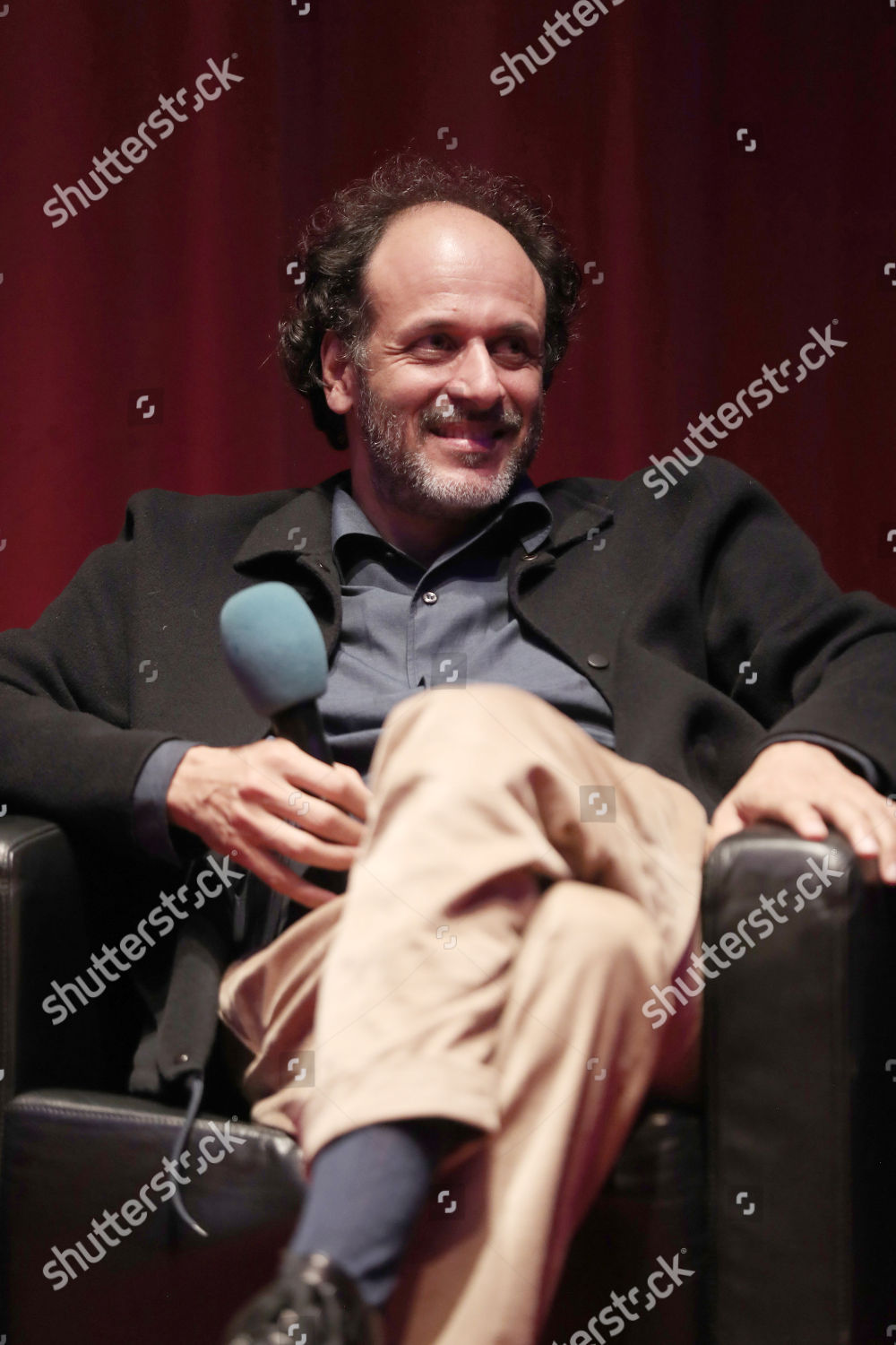 L-R TILDA SWINTON DIRECTOR LUCA GUADAGNINO Editorial Stock Photo ...