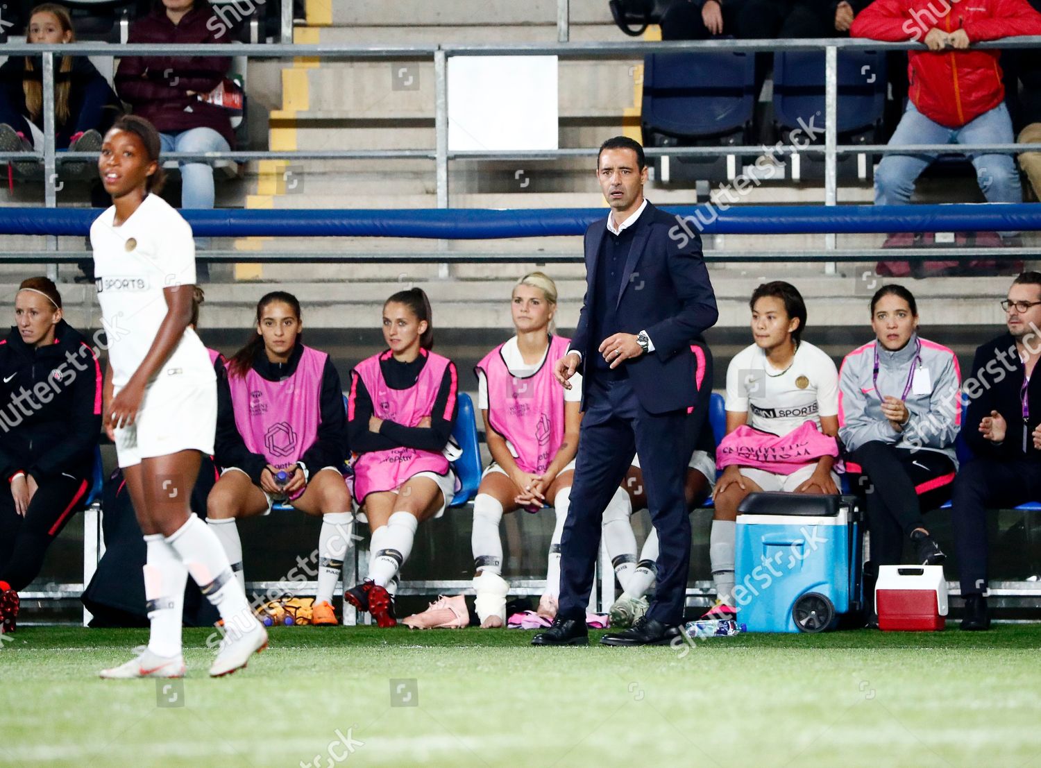 Psgs Coach Oliver Echouafni During Womens Champions Editorial Stock Photo Stock Image Shutterstock