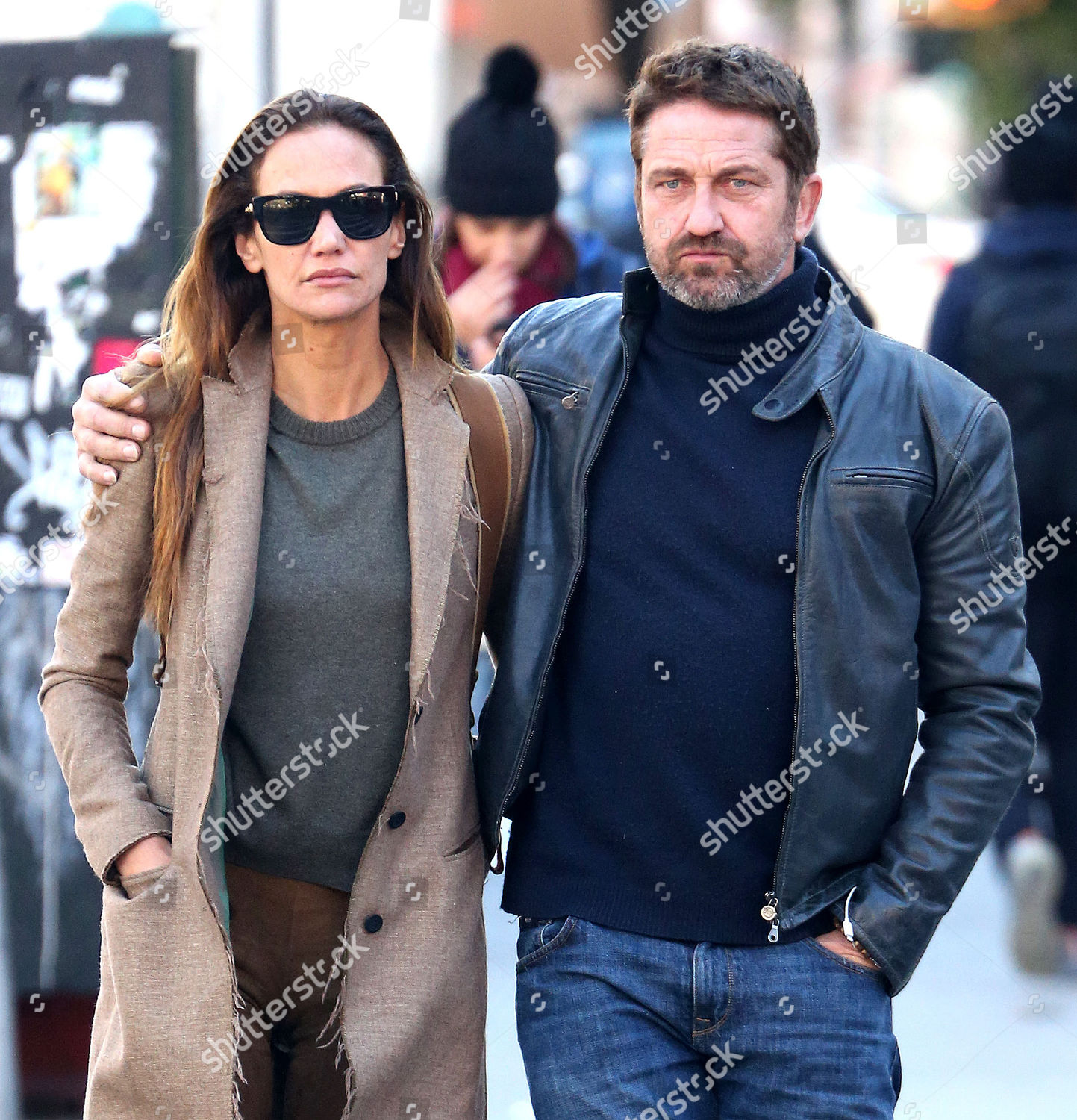 Gerard Butler Morgan Brown Editorial Stock Photo - Stock Image