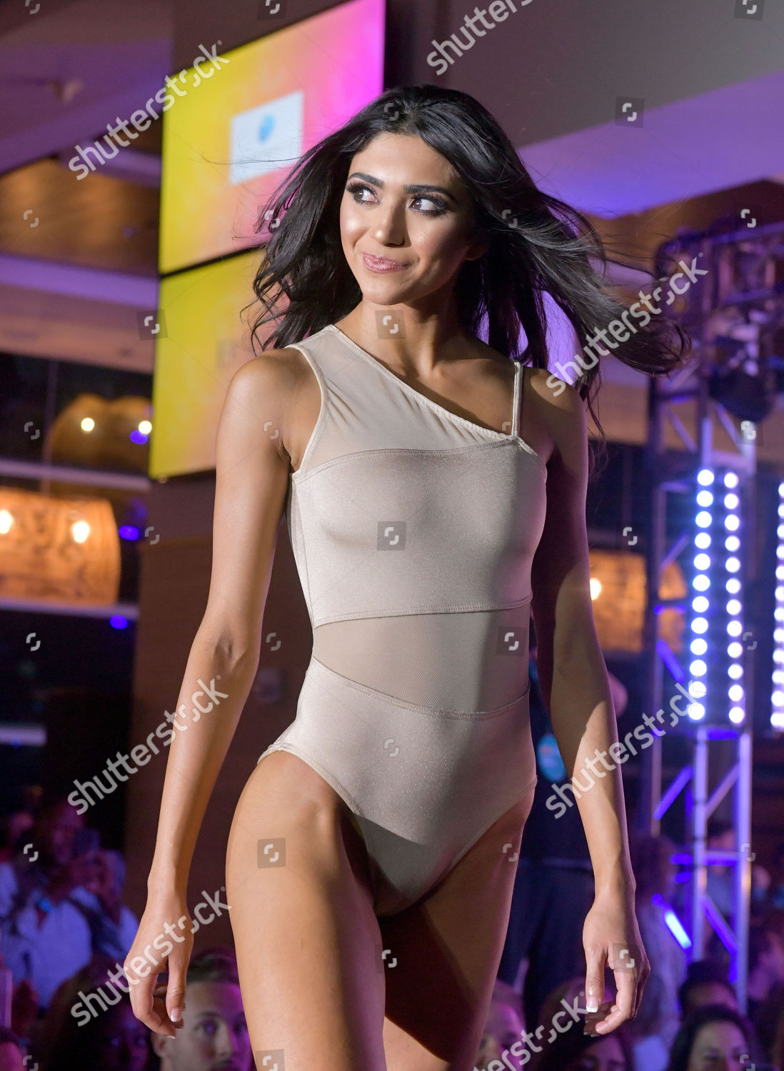 Miami Dolphins Cheerleader Kelly On Catwalk Editorial Stock Photo - Stock  Image