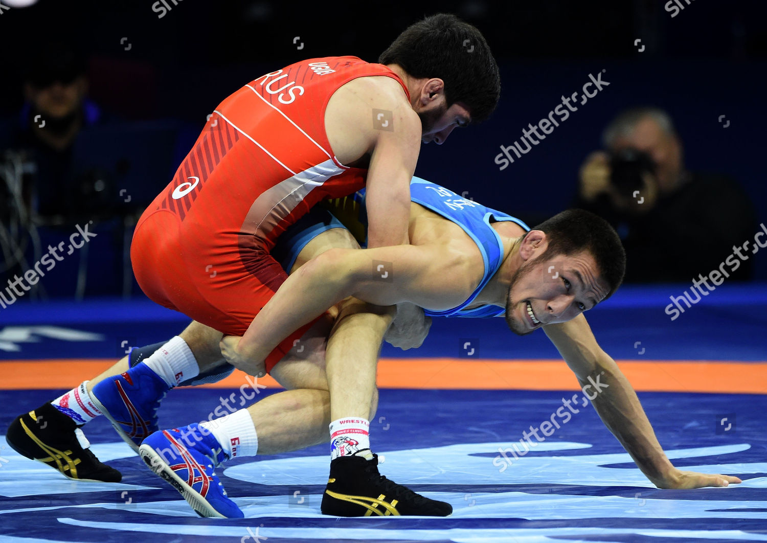 Zavur Uguev Red Russia Wins Against Editorial Stock Photo - Stock Image ...