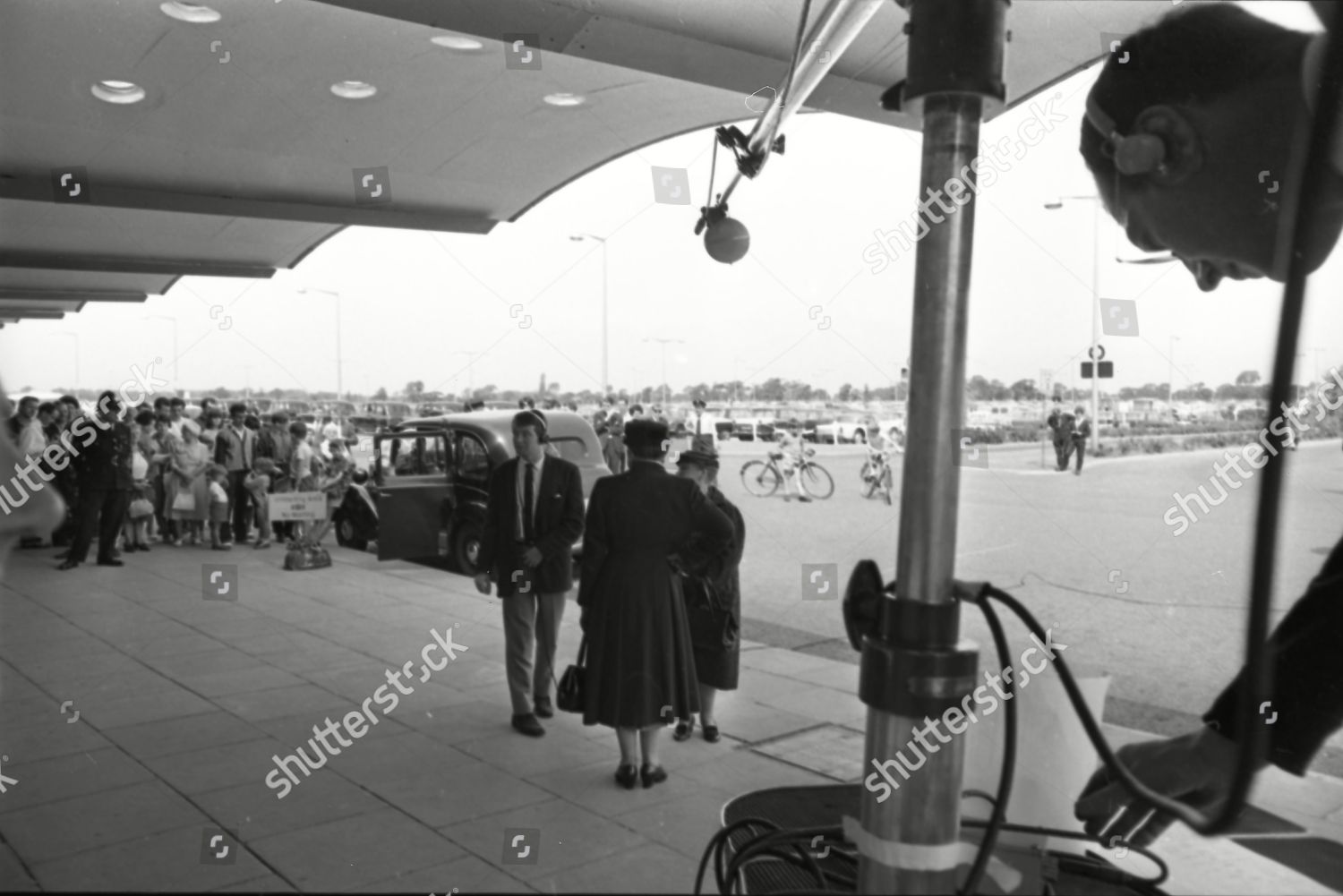 Filming Manchester Airport June 1965 Ena Editorial Stock Photo - Stock ...