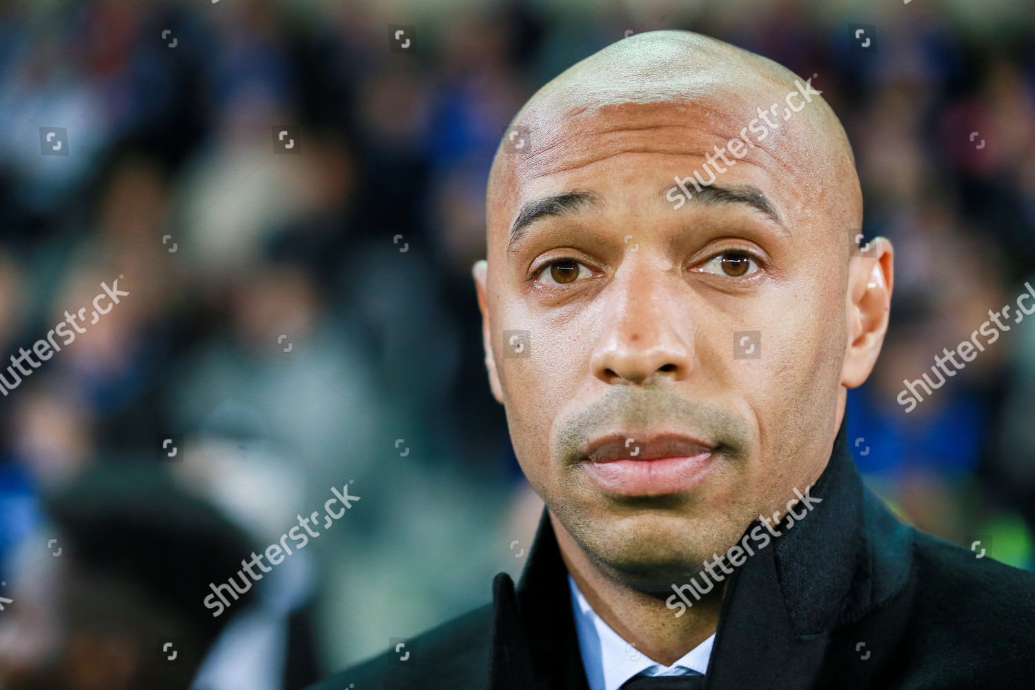 Thierry Henry Head Coach Monaco During Editorial Stock Photo - Stock ...