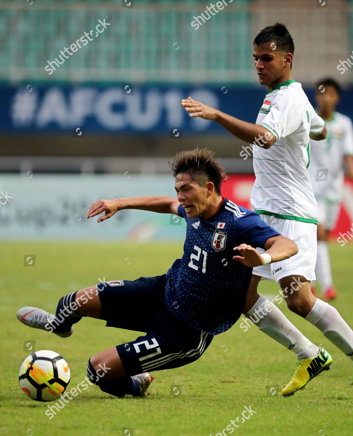 Takuya Ogiwara L Japan Action Against Editorial Stock Photo Stock