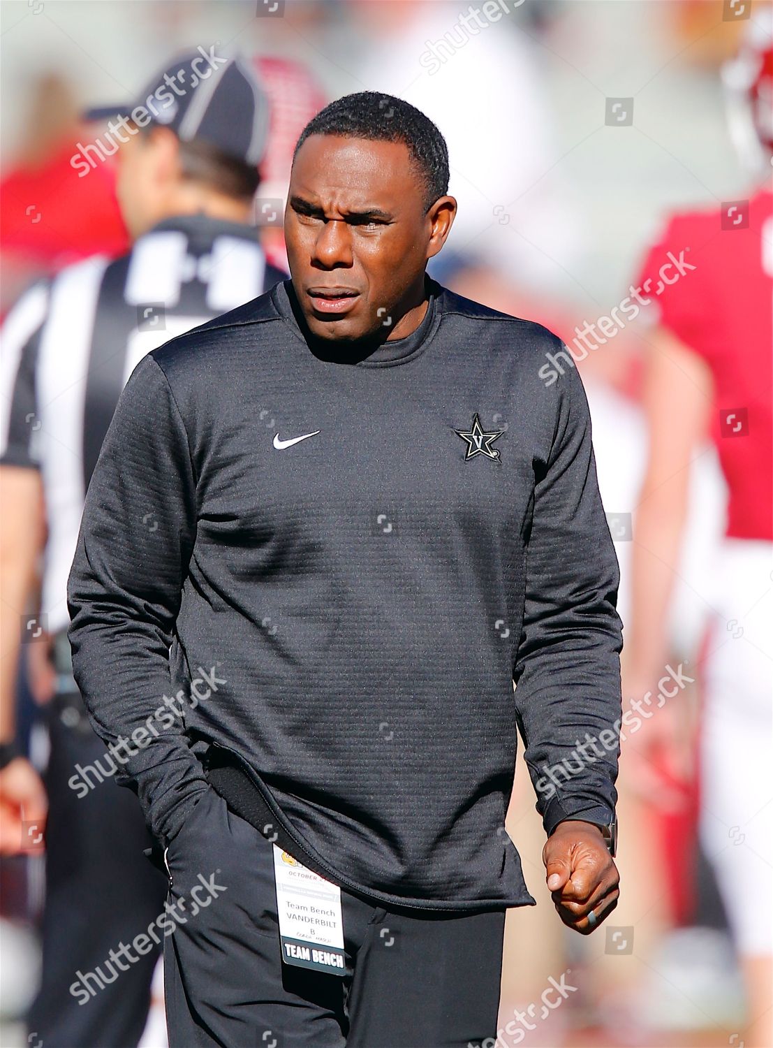 Derek Mason Vanderbilt Head Coach Looks Editorial Stock Photo - Stock ...