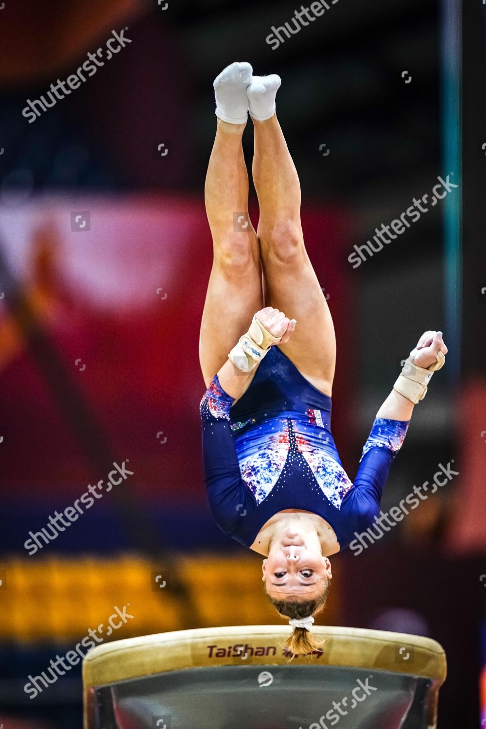 Lorette Charpy France During Vault Qualification Editorial Stock Photo