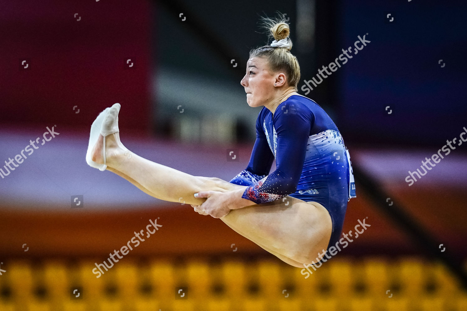 Lorette Charpy France During Floor Qualification Editorial Stock Photo