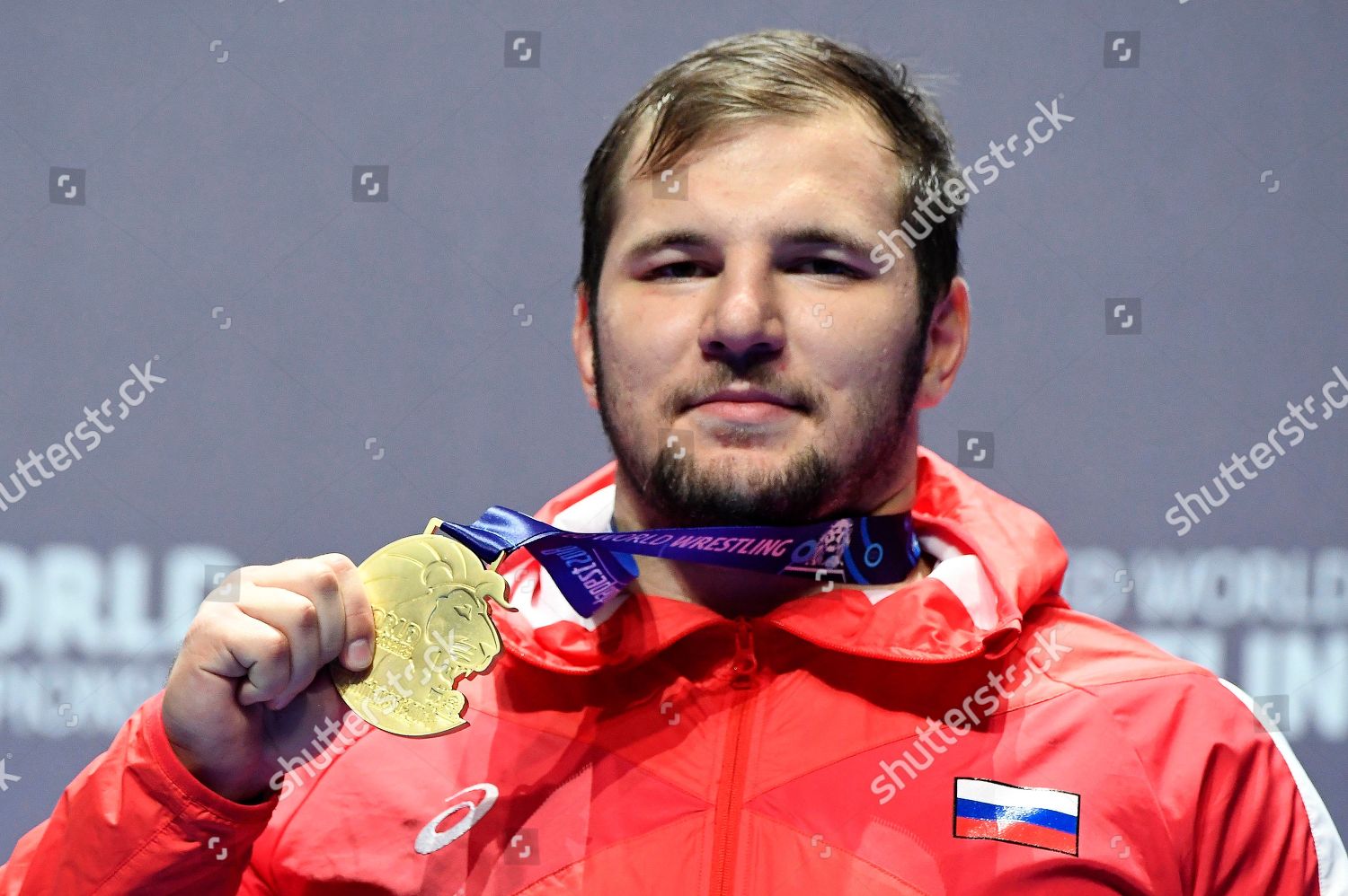 Sergey Semenov Russia Poses His Gold Editorial Stock Photo - Stock ...