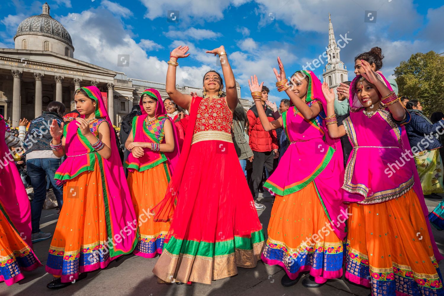 Dancers Colourful Saris Perform Opening Dance Editorial Stock Photo Dancers Colourful Saris Perform Opening Dance Editorial Stock Photo