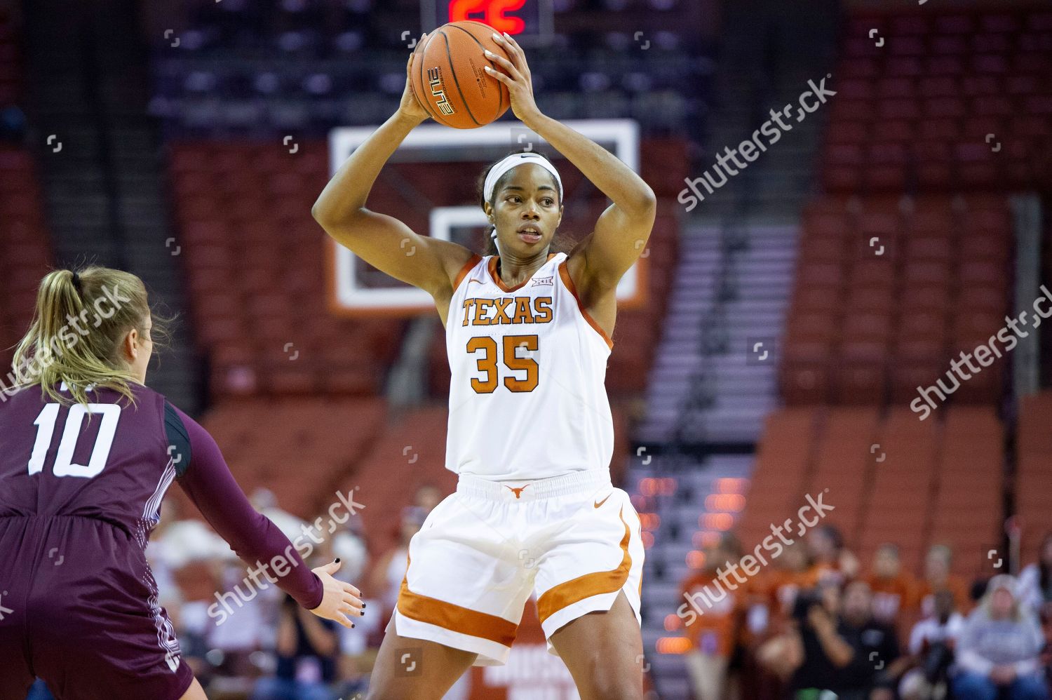 Texas Longhorns Charli Collier 35 Action During Editorial Stock Photo Stock Image Shutterstock