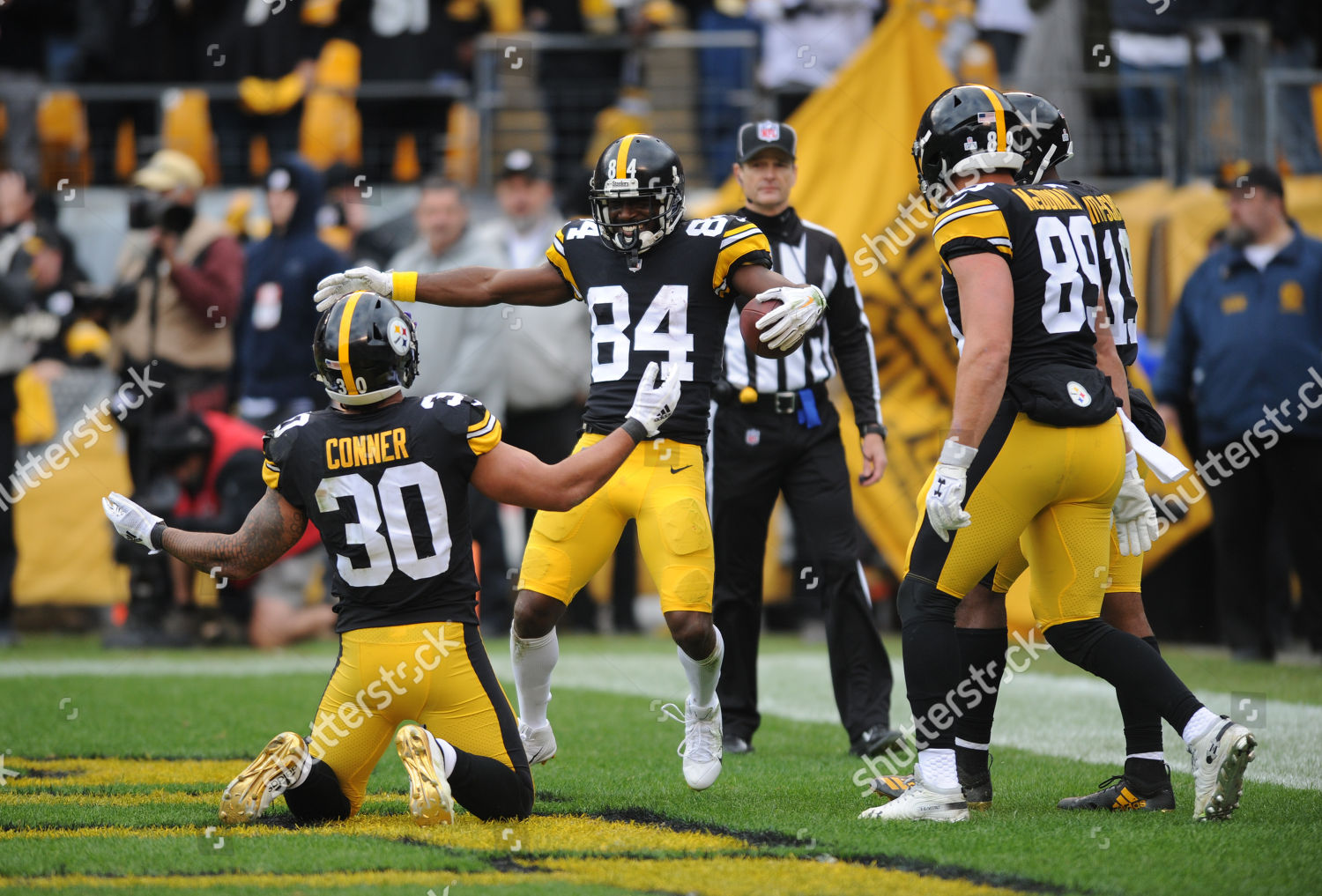 Th Steelers 30 James Conner Steelers Editorial Stock Photo - Stock ...