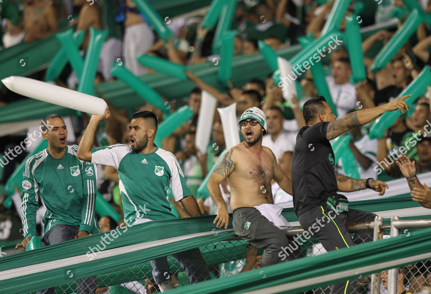 Calis Fans Cheer During Copa Sudamericana Quarters Editorial Stock Photo Stock Image Shutterstock