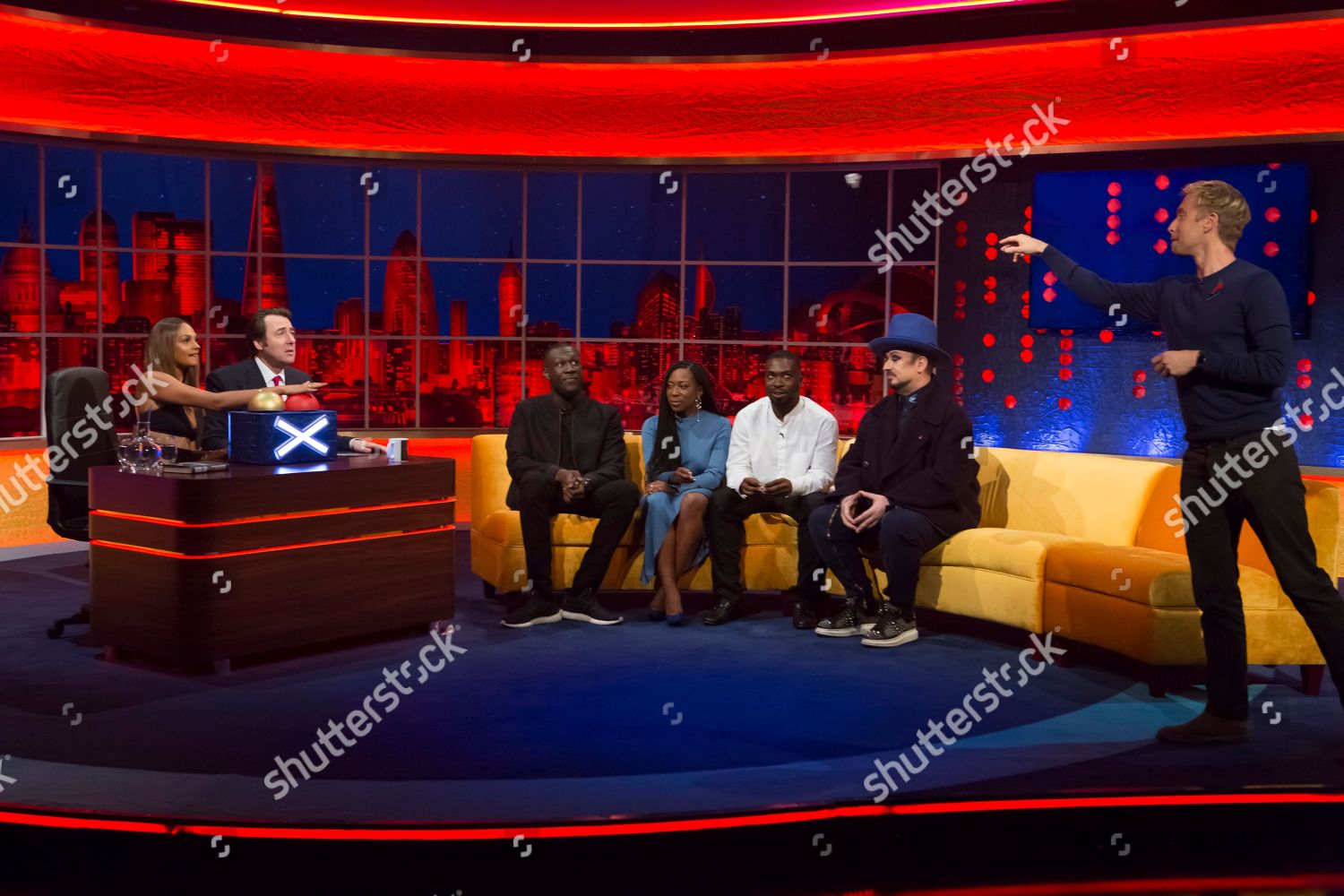 Alesha Dixon Jonathan Ross Stormzy Chelsea Editorial Stock Photo