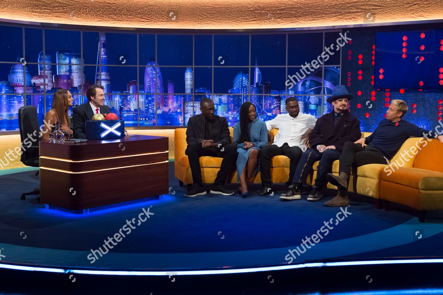 Alesha Dixon Jonathan Ross Stormzy Chelsea Editorial Stock Photo