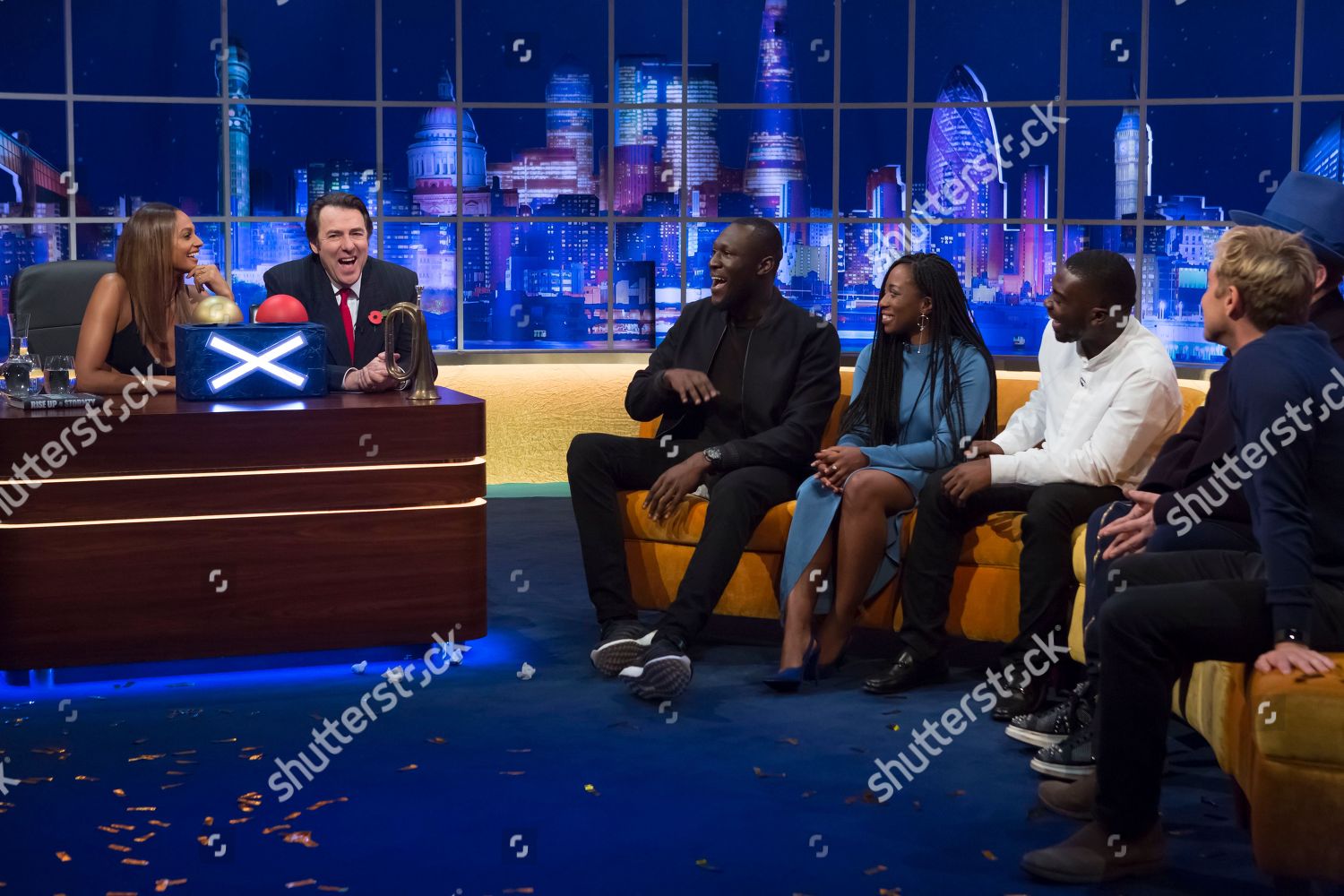 Alesha Dixon Jonathan Ross Stormzy Chelsea Editorial Stock Photo